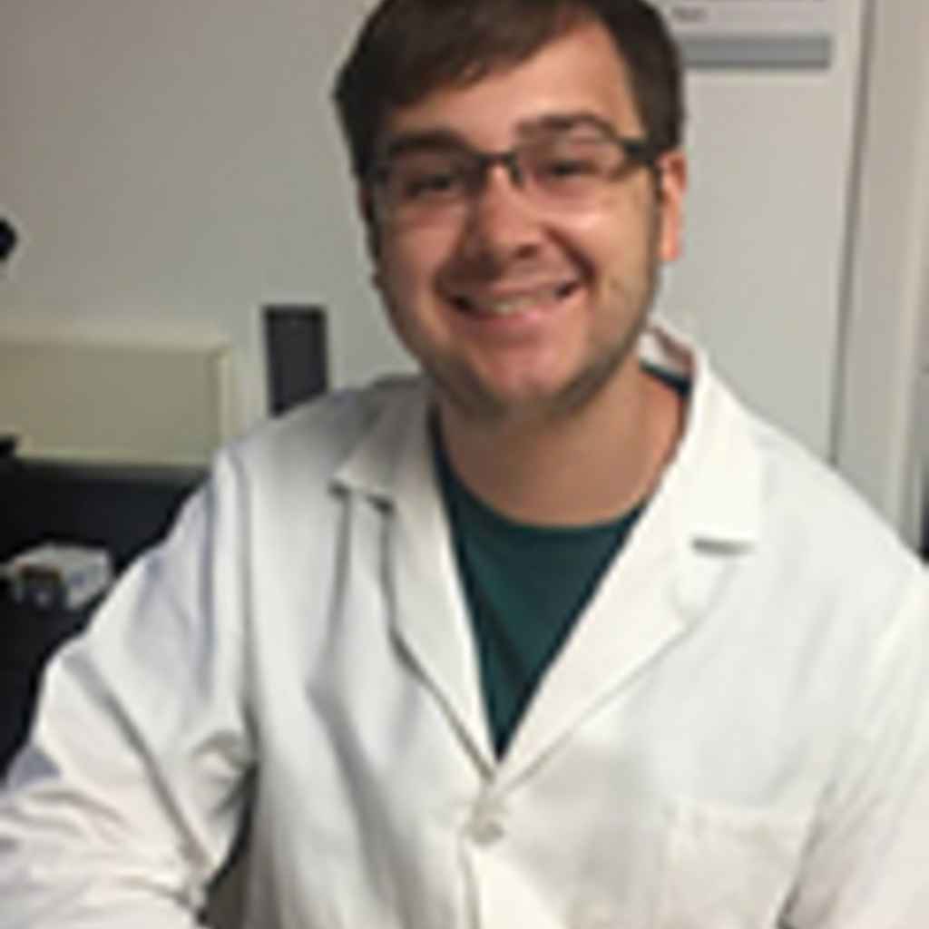 picture of Matt in Freeman's lab